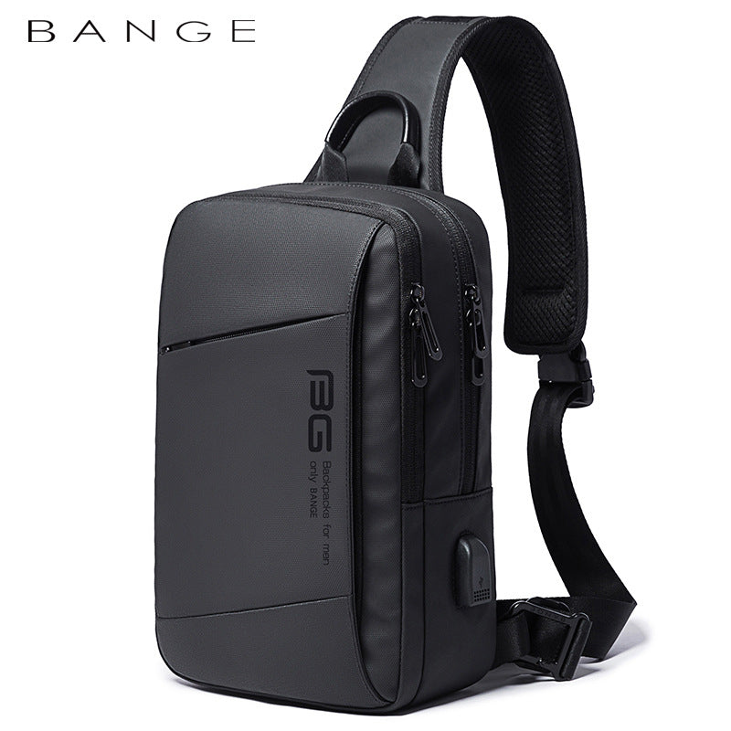 BANGE™️ New Outdoor Sports Technology USB Casual Shoulder Men's Bag