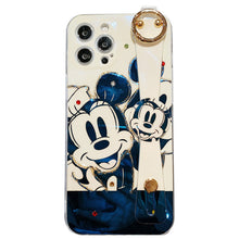 Load image into Gallery viewer, iPhone 12 / 11promax Blue light black-and-white Mickey  iPhone 12 / 11promax phone case
