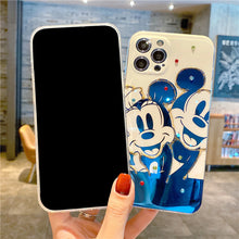 Load image into Gallery viewer, iPhone 12 / 11promax Blue light black-and-white Mickey  iPhone 12 / 11promax phone case
