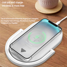 Load image into Gallery viewer, Night Light Wireless Charger 15W Fast Charge with Mobile Phone Stand
