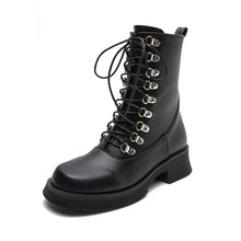 Load image into Gallery viewer, Women&#39;s Thick soled Martin Boots
