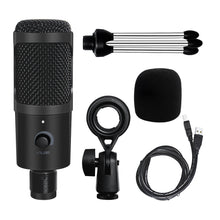 Load image into Gallery viewer, Professional USB Condenser Microphones For PC Computer Laptop Singing Gaming Streaming
