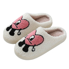 Load image into Gallery viewer, Love Korean  Winter Couple Cotton Slippers
