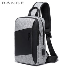 Load image into Gallery viewer, BANGE™️ New Outdoor Sports Technology USB Casual Shoulder Men&#39;s Bag
