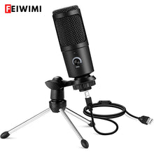 Load image into Gallery viewer, Professional USB Condenser Microphones For PC Computer Laptop Singing Gaming Streaming
