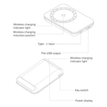 Load image into Gallery viewer, N52™️ Magnet Power Bank 5000mAh
