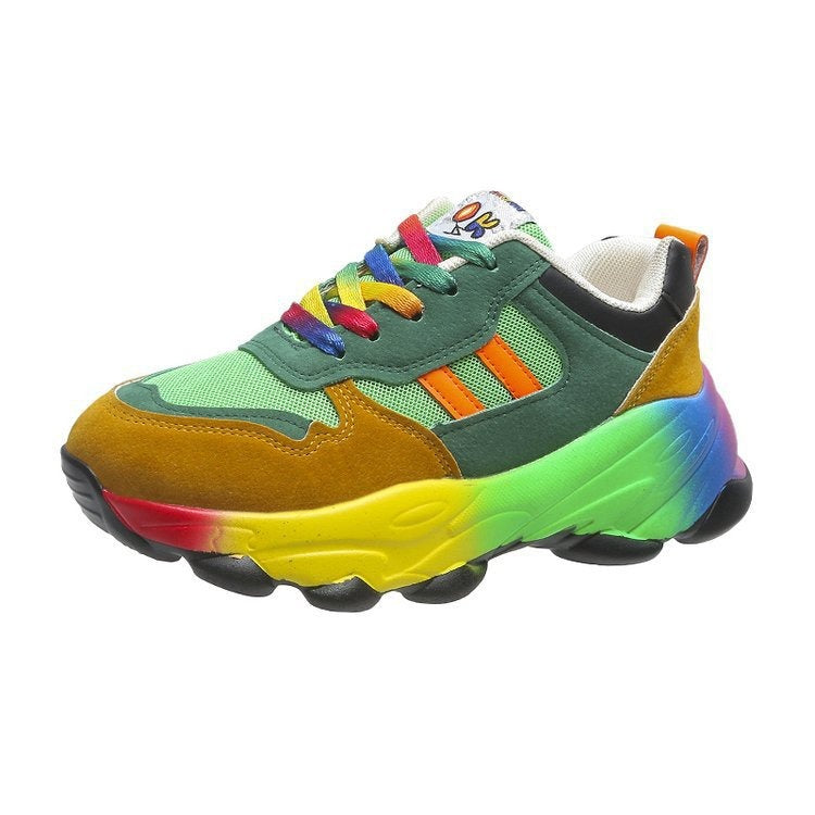 Womens Colorful Dads™️ Hip Hop Shoes