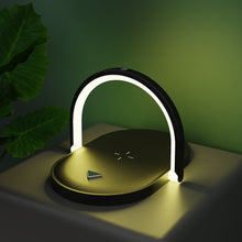 Load image into Gallery viewer, Night Light Wireless Charger 15W Fast Charge with Mobile Phone Stand
