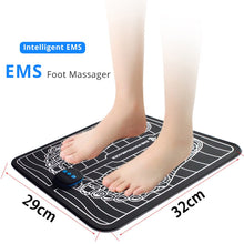 Load image into Gallery viewer, EMS Pulse Foot Massager With Remote For Pain Relief
