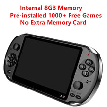 Load image into Gallery viewer, 5.1 inch Handheld Portable Game Console Dual Joystick 8GB preloaded 1000 free games
