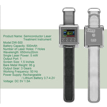 Load image into Gallery viewer, SANPKON™️ Laser Therapy Low Frequency Diabetes Hypertension Cholesterol Treatment Wrist Band
