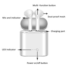 Load image into Gallery viewer, i7s Mini Wireless Bluetooth Ear Pods
