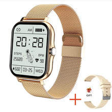 Load image into Gallery viewer, Women Smart watch Men 1.69&quot; Color Screen Full touch Fitness Tracker Bluetooth Call Smart Clock Ladies Smart Watch Women - Shoppin Daily
