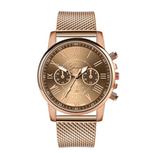 Load image into Gallery viewer, Ladies Watches Luxury Chic Quartz Sport Military Stainless Steel Dial Leather Band Wrist Watch montre femme marque de luxe 2019 - Shoppin Daily
