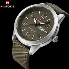 Load image into Gallery viewer, NAVIFORCE Men&#39;s Sports Military Quartz Watch Nylon Strap - Shoppin Daily
