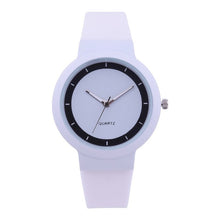 Load image into Gallery viewer, Woman Fashion Silicone Band Analog Quartz Round Wrist Watch Watches Rhinestone quartz watch relogio feminino the women wrist A40 - Shoppin Daily
