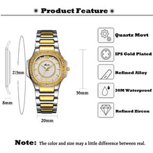 Load image into Gallery viewer, Missfox 2549 Women Watches Women Fashion Watch Geneva Designer Ladies Watch Luxury Brand Diamond Quartz Gold Wrist Watch Gifts For Women - Shoppin Daily
