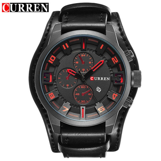 CURREN Mens Watche Military Sports Style Relogio Masculino 8225