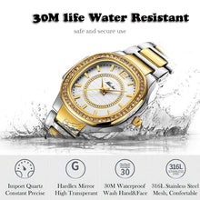 Load image into Gallery viewer, Missfox 2549 Women Watches Women Fashion Watch Geneva Designer Ladies Watch Luxury Brand Diamond Quartz Gold Wrist Watch Gifts For Women - Shoppin Daily
