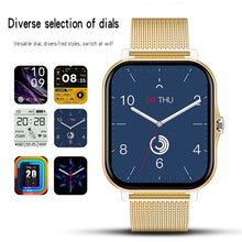 Load image into Gallery viewer, Women Smart watch Men 1.69&quot; Color Screen Full touch Fitness Tracker Bluetooth Call Smart Clock Ladies Smart Watch Women - Shoppin Daily
