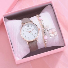 Load image into Gallery viewer, Women Watches Simple Vintage Small Watch Leather Strap Casual Sports Wrist Clock Dress Wristwatches Reloj mujer - Shoppin Daily
