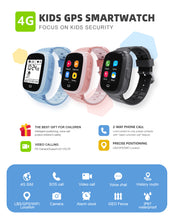 Load image into Gallery viewer, 4G Smart Watch Kids SOS GPS LBS WIFI Location
