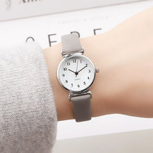 Load image into Gallery viewer, Exquisite small simple women dress watches retro leather female clock Top  brand women&#39;s fashion mini design wristwatches clock - Shoppin Daily
