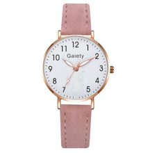 Load image into Gallery viewer, Women Watches Simple Vintage Small Watch Leather Strap Casual Sports Wrist Clock Dress Wristwatches Reloj mujer - Shoppin Daily
