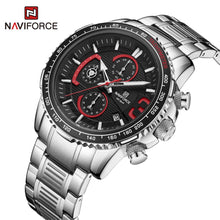 Load image into Gallery viewer, NAVIFORCE Chronograph Watch Mens Watches Top Brand Fashion Business Wristwatch Sport Quartz Date Waterproof Clock Male 2020 New - Shoppin Daily
